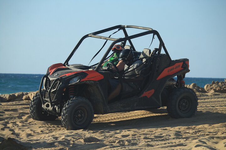 Cabo Migrino Beach & Desert UTV Tour and Tequila Tasting
