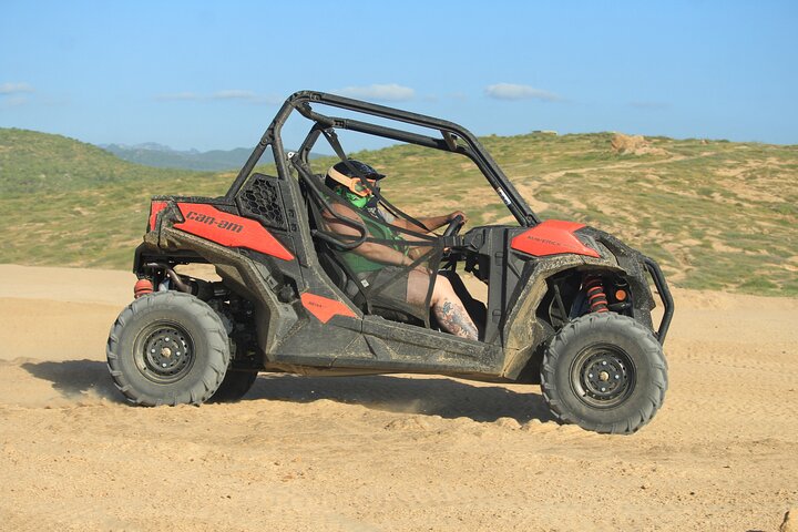 Cabo Migrino Beach & Desert UTV Tour and Tequila Tasting
