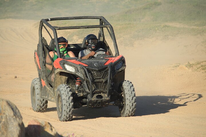 Cabo Migrino Beach & Desert UTV Tour and Tequila Tasting