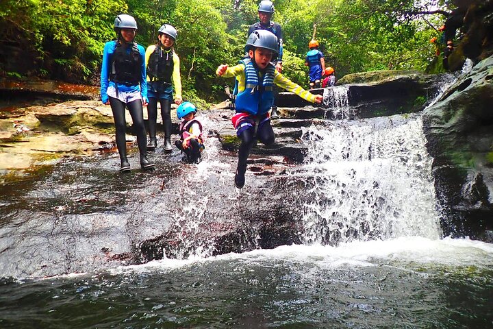 Okinawa Iriomote Mangrove SUP or Canoe and Splash Canyoning Tour