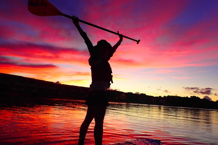 Okinawa Iriomote Sunrise SUP/Canoe Tour in Iriomote Island