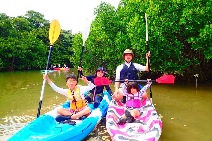Ishigaki Mangrove SUP or Canoe + Blue Cave Snorkeling