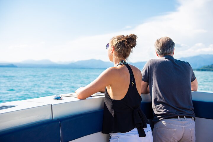 Castles boat tour with Bardolino wine tasting and nibbles