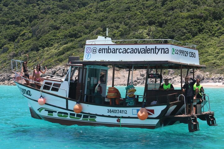 Boat Tour Open Bar A Floor Arraial do Cabo