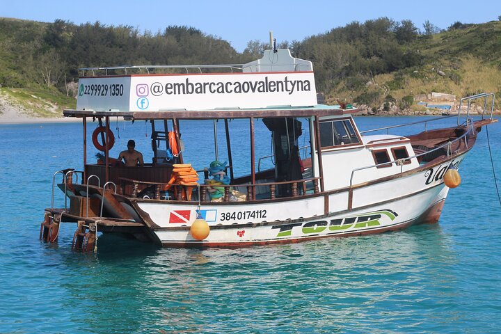 Boat Tour Open Bar A Floor Arraial do Cabo