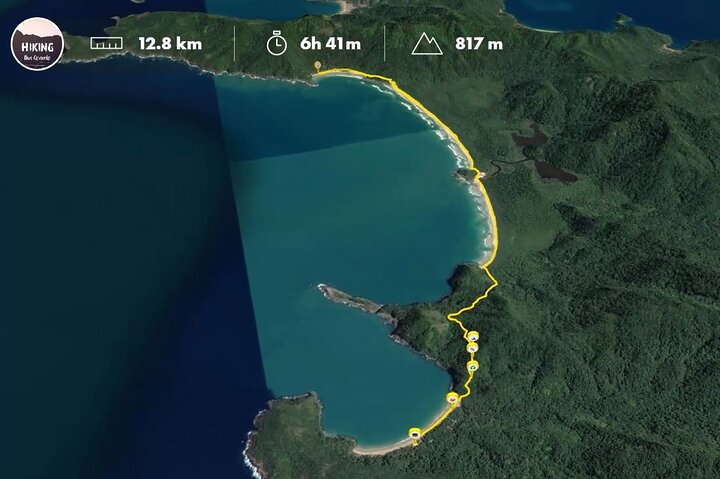 Ilha Grande 6 day Private Trekking Expedition around the Island by Local Guides