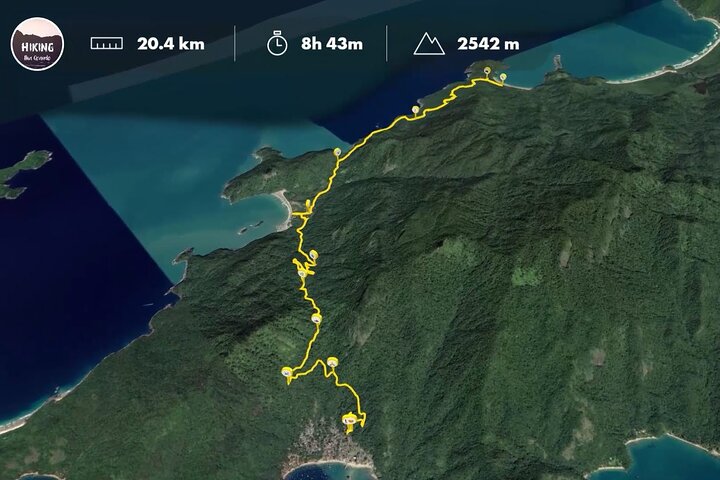 Ilha Grande 6 day Private Trekking Expedition around the Island by Local Guides