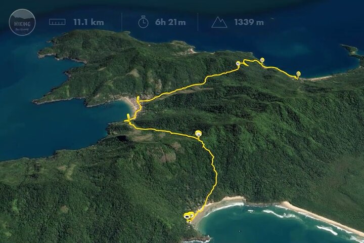 Ilha Grande 6 day Private Trekking Expedition around the Island by Local Guides