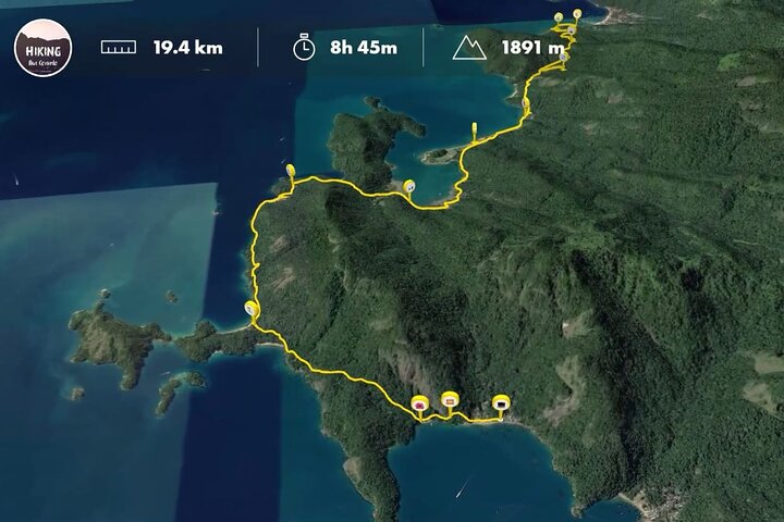 Ilha Grande 6 day Private Trekking Expedition around the Island by Local Guides