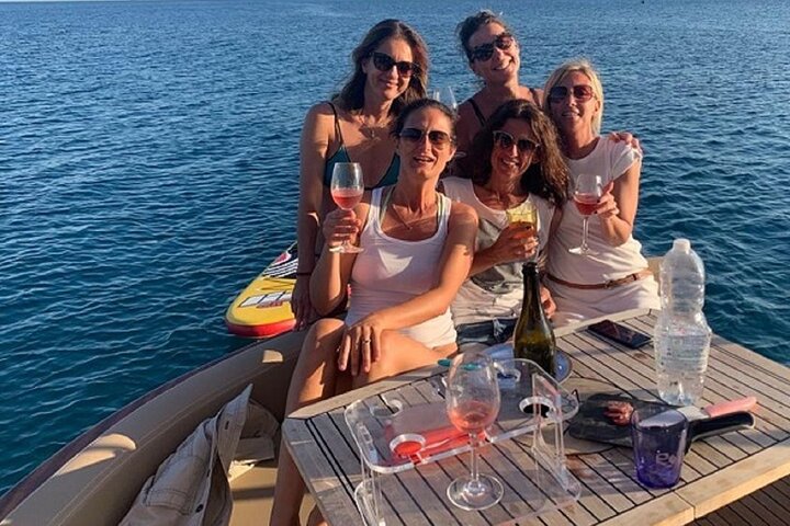 Elba Island - Aperitif on the boat at sunset - private