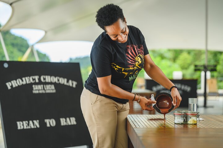 Project Chocolat Tree to Bar Tour at Hotel Chocolat Saint Lucia