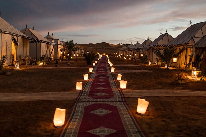 Fes: Best Fez to Marrakech via Merzouga Desert Dunes, 3 Days Tour