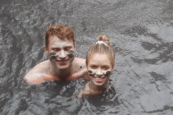 Sulphur Springs Mud Bath and Toraille Waterfall Tour with Creole Lunch