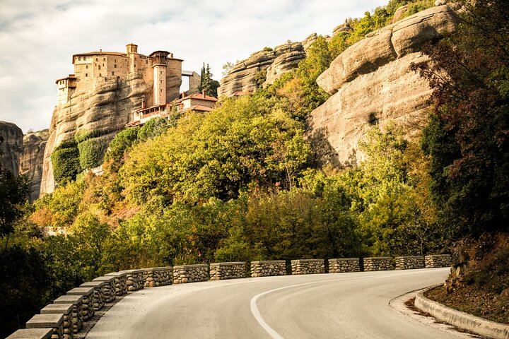From Athens:Meteora Caves & Monasteries History Day Trip by Train