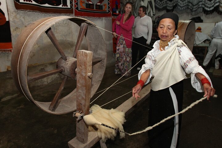 Otavalo Market, Art and Music with Middle of the World (Sundial)