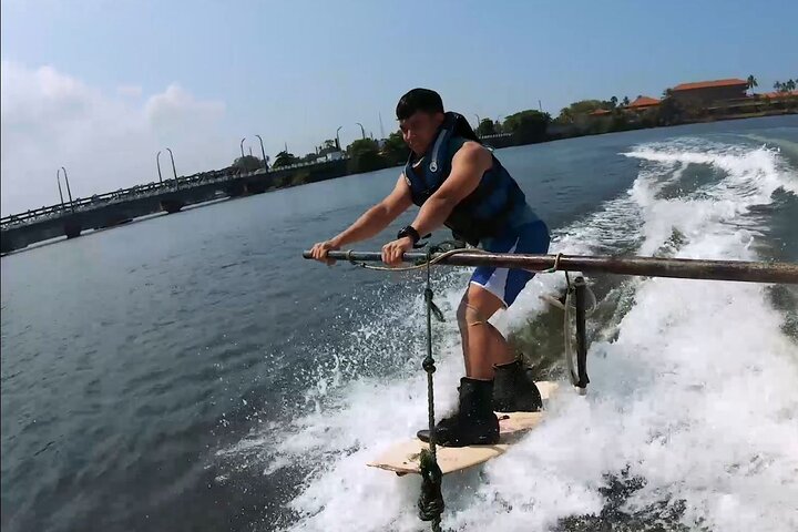 Wake Boarding in Bentota