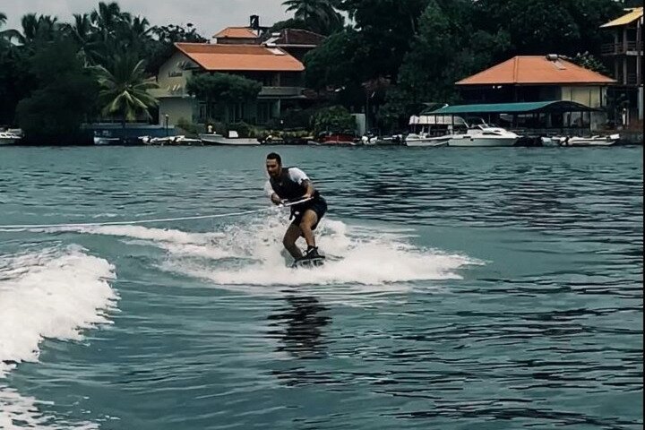 Wake Boarding in Bentota