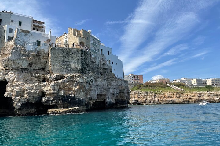 Boat trip to the Polignano a Mare caves