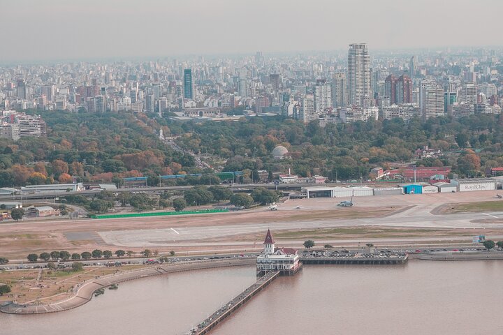 Private Helicopter Flight over the City of Buenos Aires