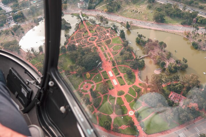 Private Helicopter Flight over the City of Buenos Aires