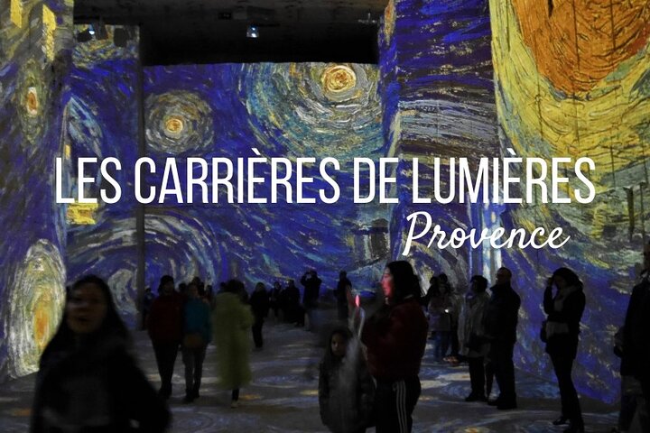 The Carrières de Lumières by e-bike