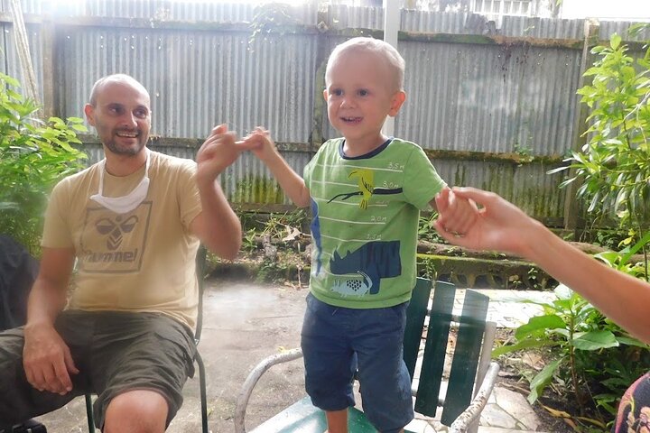 Dinner in the Secret Garden of Guyana with The Singing Chef