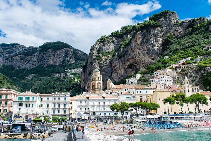 Positano, Amalfi & Ravello Tour with Optional Boat Ride in Amalfi