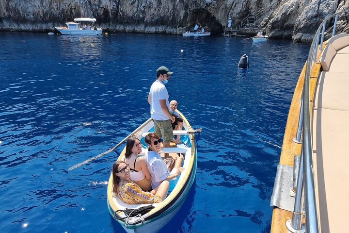 Capri Blue Grotto Small-Group Boat Day Tour From Sorrento