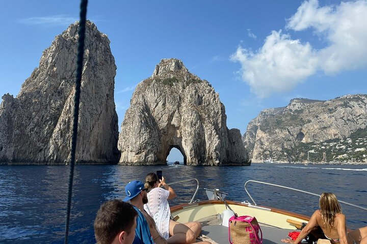 Capri Blue Grotto Small-Group Boat Day Tour From Sorrento
