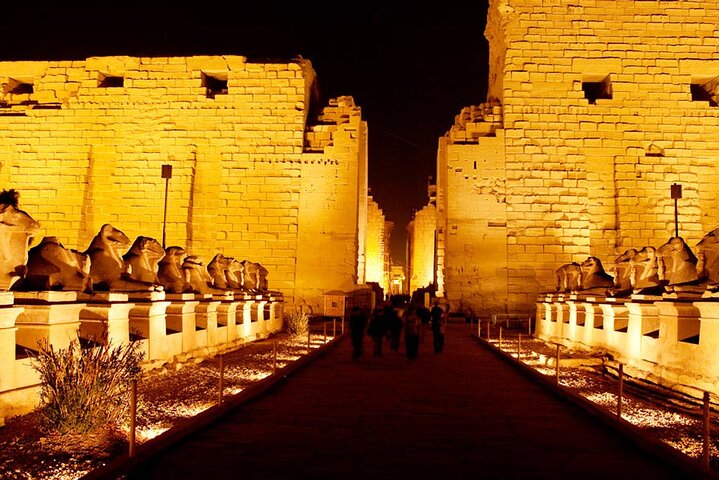 Sound and Light Show at The Karnak Temple in Luxor By Private Car