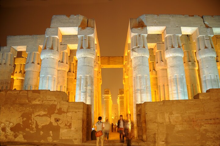 Sound and Light Show at The Karnak Temple in Luxor By Private Car