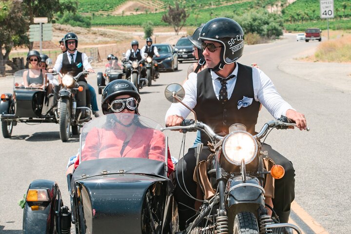 Private Sidecar Winery Tour through San Luis Obispo
