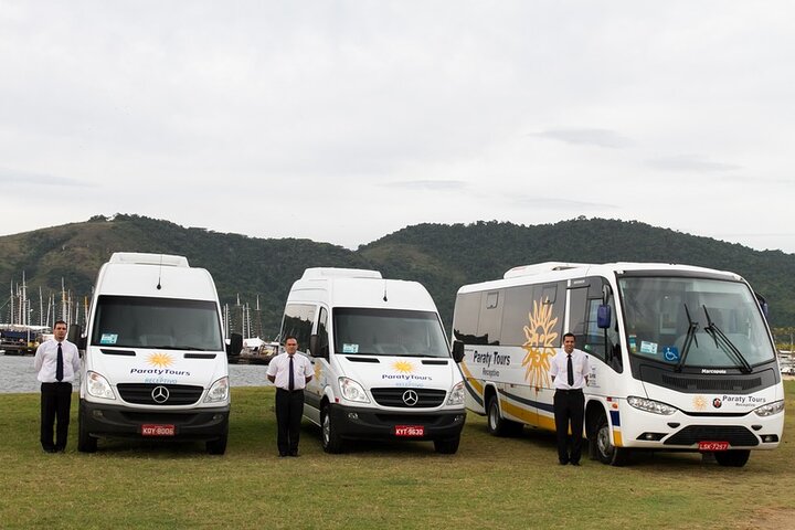 From Ilha Grande: Shared shuttle transfer to Paraty