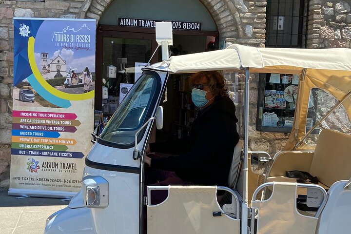 Panoramic Tour by Ape Calessino with E-Tuk