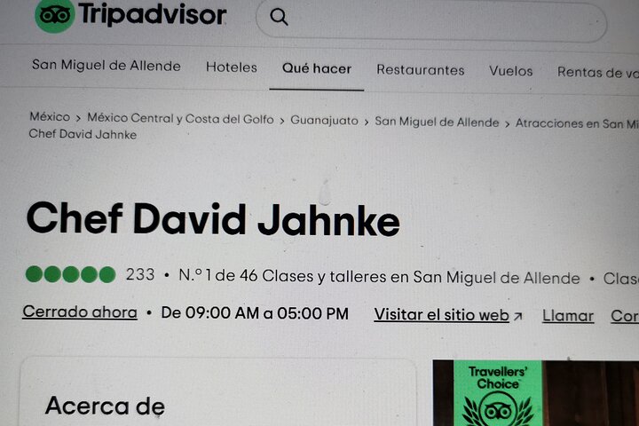 Private Mexican Cooking Class with Licensed Chef