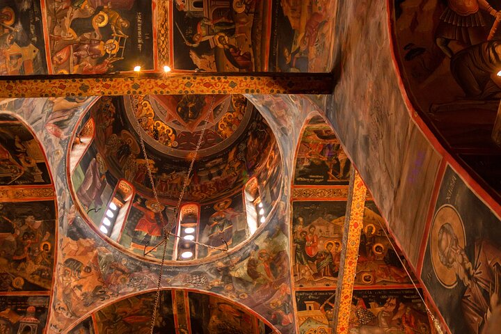 Athens: Meteora Monasteries Tour, Caves, Beachfront Stops & Lunch