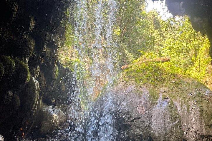 Cave, Waterfall and River Adventure in Charco Azul from San Juan