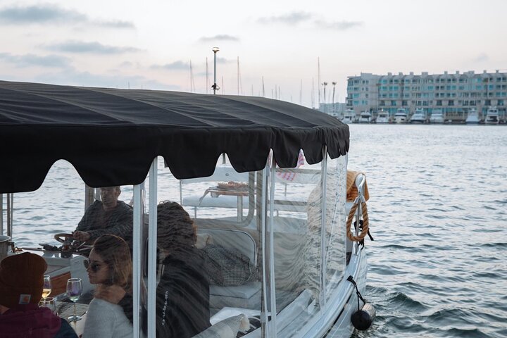 Luxury Shared E-Boat Cruise with Wine, Charcuterie & Sea Lions Spotting