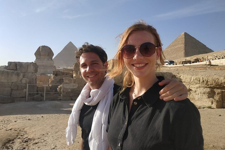 Half Day Tour Giza Pyramids& Great Sphinx with Private Tour Guide