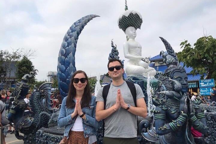 Chiang Rai White and Blue Temples Private Trip