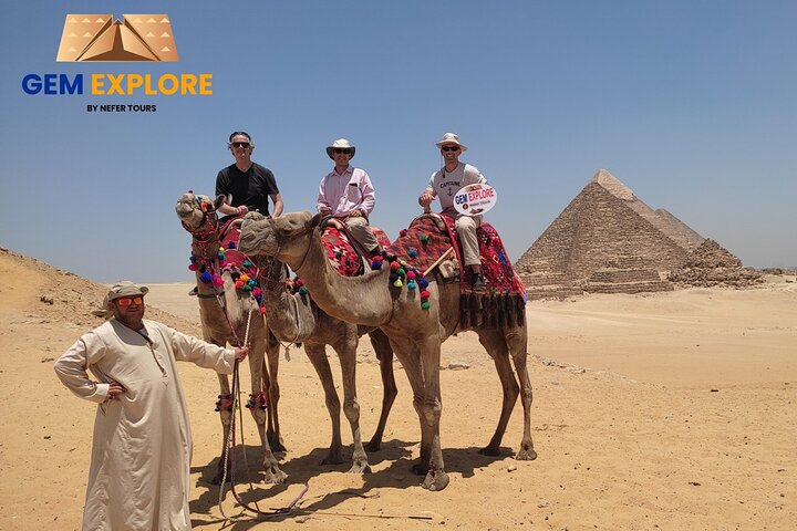 Half Day Tour Giza Pyramids &Great Sphinx with Private Tour Guide