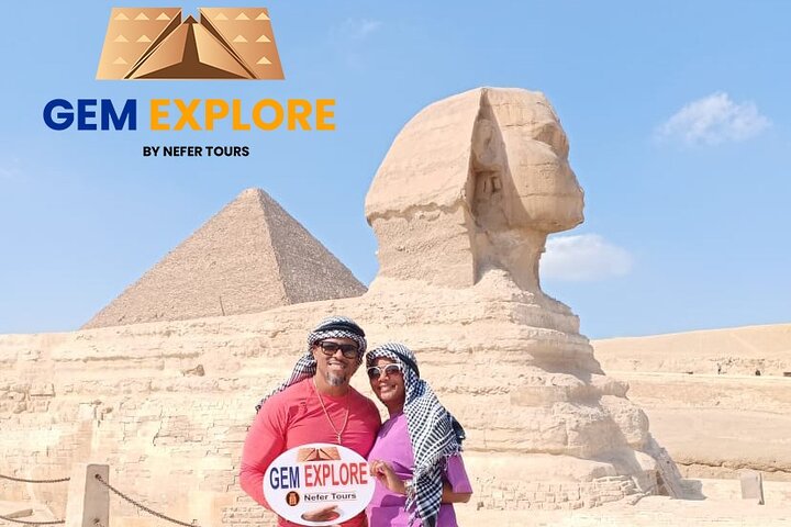 Half Day Tour Giza Pyramids &Great Sphinx with Private Tour Guide