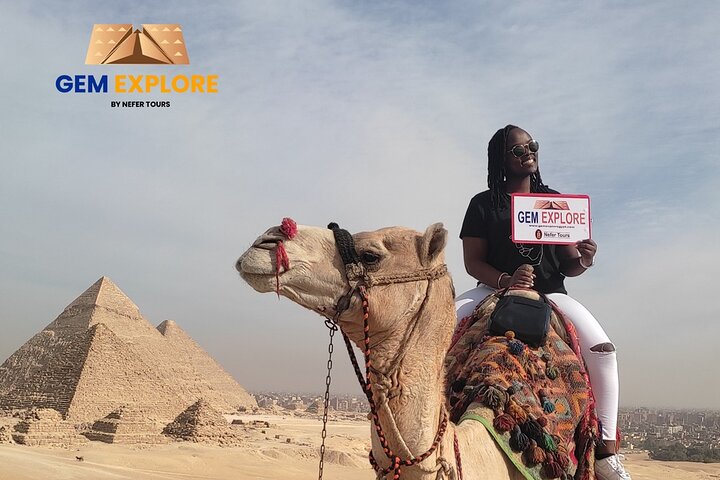 Half Day Tour Giza Pyramids &Great Sphinx with Private Tour Guide