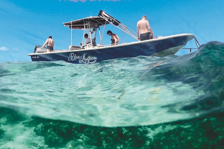 Visite guidée en français en bateau : Mangrove, ilets, snorkeling
