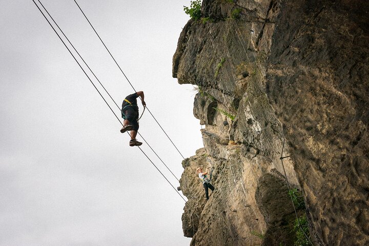 Děčín Via Ferrata Tour in Bohemian Switzerland