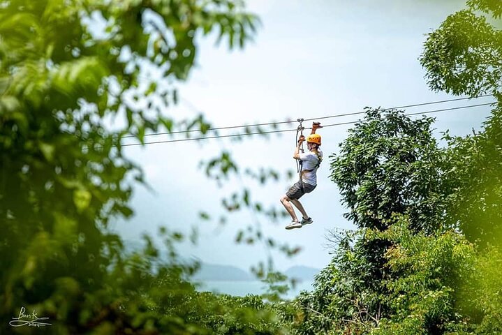 Tree Bridge Cafe And Zipline - Jungle Flight Adventure in Koh Samui