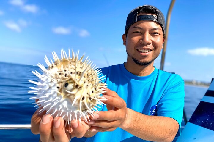 2 hours family fishing in Okinawa