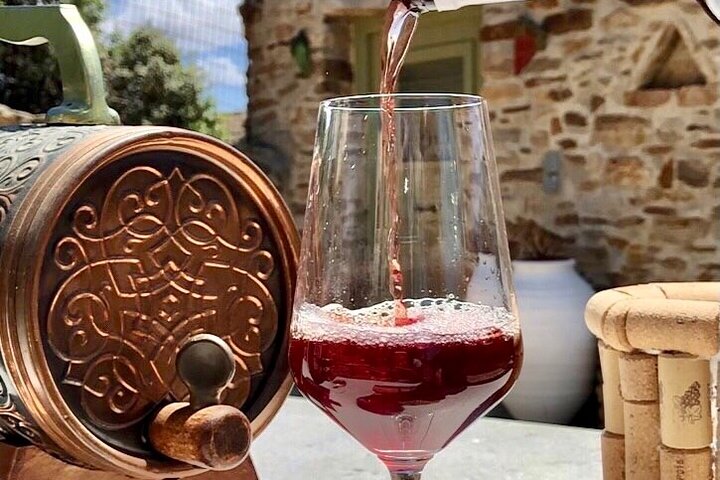 Wine Tasting and Tour in Saint Anna Winery in Naxos
