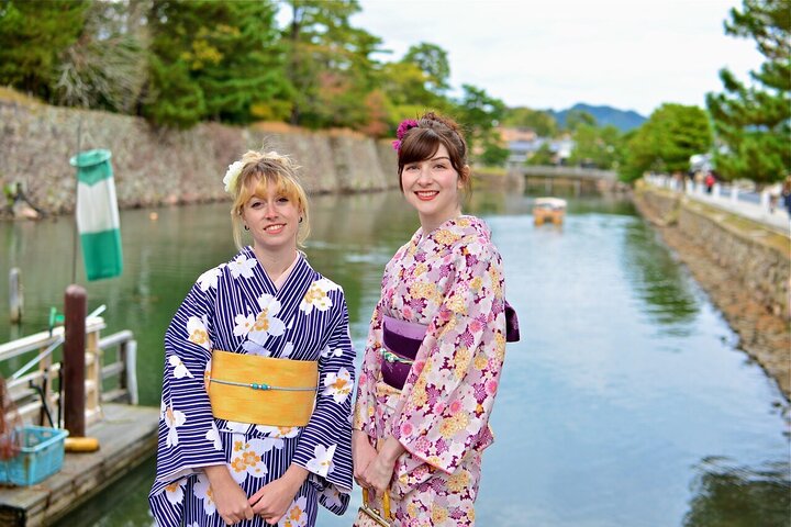 Private Kimono Elegant Experience in the Castle Town of Matsue