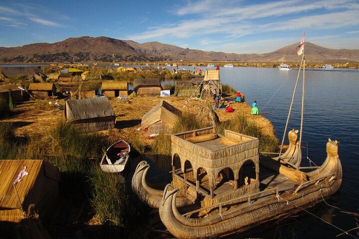 Speedboat Day Trip to Uros and Taquile From Puno